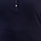 Tommy Hilfiger - Blusa Henley Feminina de Camurça Sintética Azul Tamanho 1X
