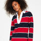 Vestido Tommy Hilfiger Feminino com Gola Rugby Azul Tamanho Grande