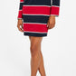 Vestido Tommy Hilfiger Feminino com Gola Rugby Azul Tamanho XS