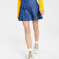 Saia jeans plissada feminina Tommy Jeans azul tamanho 14