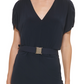 Vestido midi tubinho Tommy Hilfiger Work Feminino Azul Tamanho 16