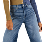 Tommy Jeans Feminino Gola V Pulôver Colorblock Suéter Azul Tamanho P