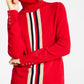 Suéter feminino Tommy Hilfiger Global Cable Stella vermelho tamanho X-G