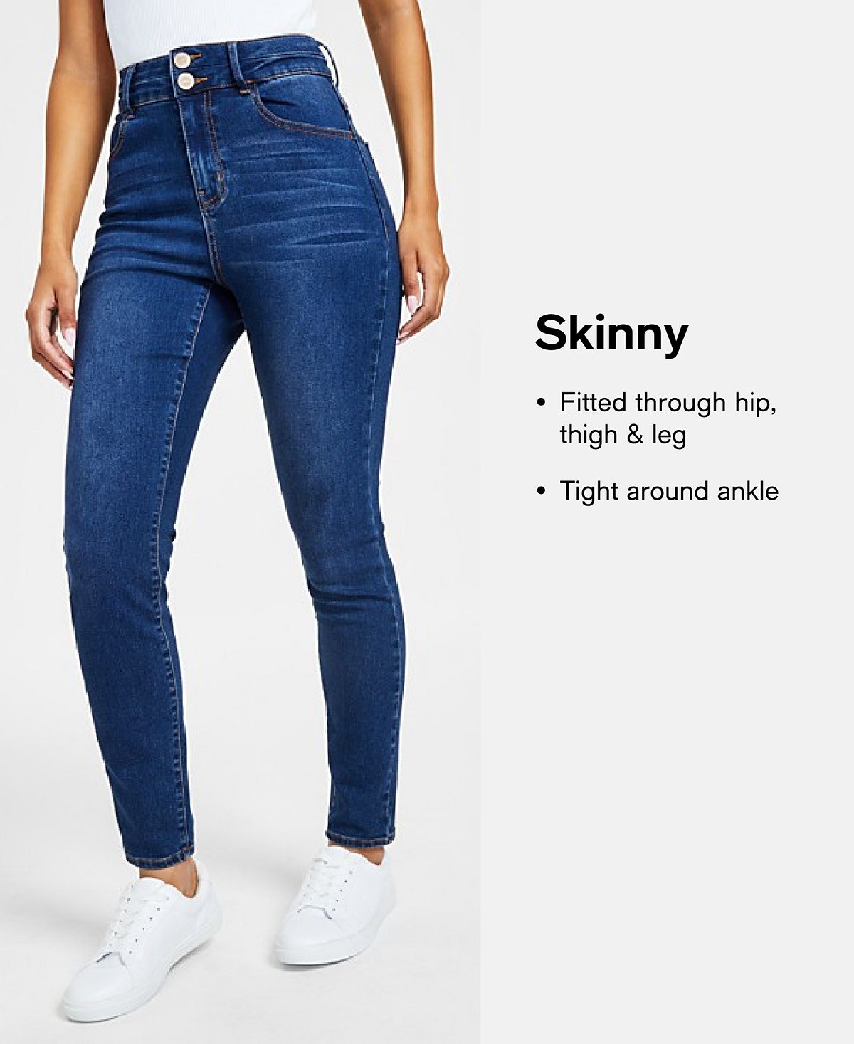 Calça jeans skinny com revestimento Tommy Hilfiger feminina, preta, tamanho 6