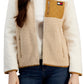 Jaqueta Tommy Hilfiger Feminina Colorblocked com Zíper Marrom Tamanho X-G