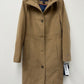 Casaco Tommy Hilfiger Feminino com Gola Alta Marrom Tamanho Médio