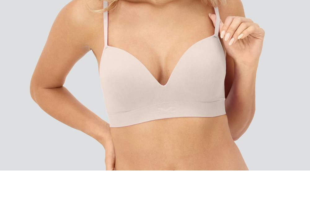 Maidenform M Sutiã sem costura feminino MBT110 Evening Blush tamanho G
