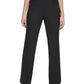Calça reta feminina Calvin Klein preta tamanho 6