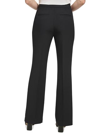 Calça reta feminina Calvin Klein preta tamanho 6