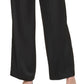 Calça Calvin Klein Feminina de Cetim com Perna Larga e Puxa-Chuva Preta Tamanho X-S