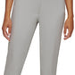 Calça reta feminina Calvin Klein Infinite Stretch cinza tamanho 6
