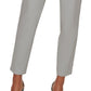 Calça reta feminina Calvin Klein Infinite Stretch cinza tamanho 6