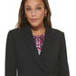 Calvin Klein Blazer Feminino com Botões Laterais Preto Tamanho 12