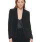 Calvin Klein Blazer de veludo feminino preto tamanho 6