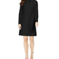 Vestido Calvin Klein Feminino Gola Alta Manga Longa Preto Tamanho 4 Petite