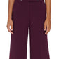 Calça Calvin Klein Feminina Cintura Alta Perna Larga Roxa Tamanho 6