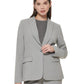 Calvin Klein Blazer Feminino de Um Botão Cinza Tamanho 12