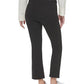 Calça jeans feminina Calvin Klein Jeans cintura alta e boca de sino preta tamanho X-S