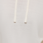 Blusa feminina Calvin Klein Jeans com capuz e manga sino, branca, tamanho extragrande