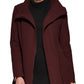 Casaco Calvin Klein Feminino Assimétrico com Zíper Vermelho Tamanho X-G