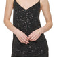 Camisola Calvin Klein Feminina com Lantejoulas Preta Tamanho Grande
