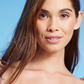 Top de biquíni feminino Shade &amp; Shore com amarração no ombro e franzido, marrom claro, tamanho 32B