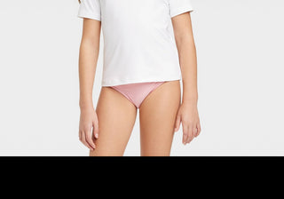 Rash Guard Top Arco-Íris Manga Curta Cat &amp; Jack para Meninas, Branco, G