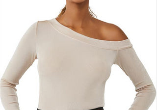 Body de um ombro só da Free People, Blossom Pearl, tamanho pequeno