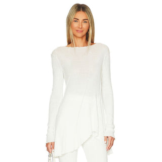 Blusa túnica Free People Ivory Swing - Tamanho Grande