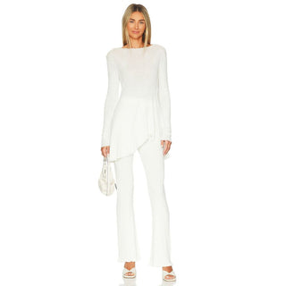 Blusa túnica Free People Ivory Swing - Tamanho Grande