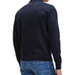 Moletom com capuz e estampa de logotipo Tommy Hilfiger masculino, preto, tamanho XX-G