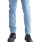 Calça Jeans Slim Fit Masculina Calvin Klein Azul Tamanho 34X30