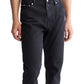 Calça Jeans Calvin Klein Masculina Slim Straight Fit Preta Tamanho 36X30