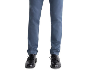 Calça Chino Calvin Klein Masculina Slim Fit Modern Stretch Azul Tamanho 36X30
