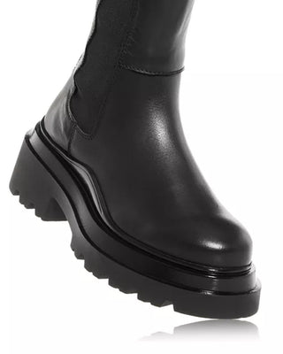 Botas Jessy Pull On Aqua Femininas Pretas Tamanho 8,5 M