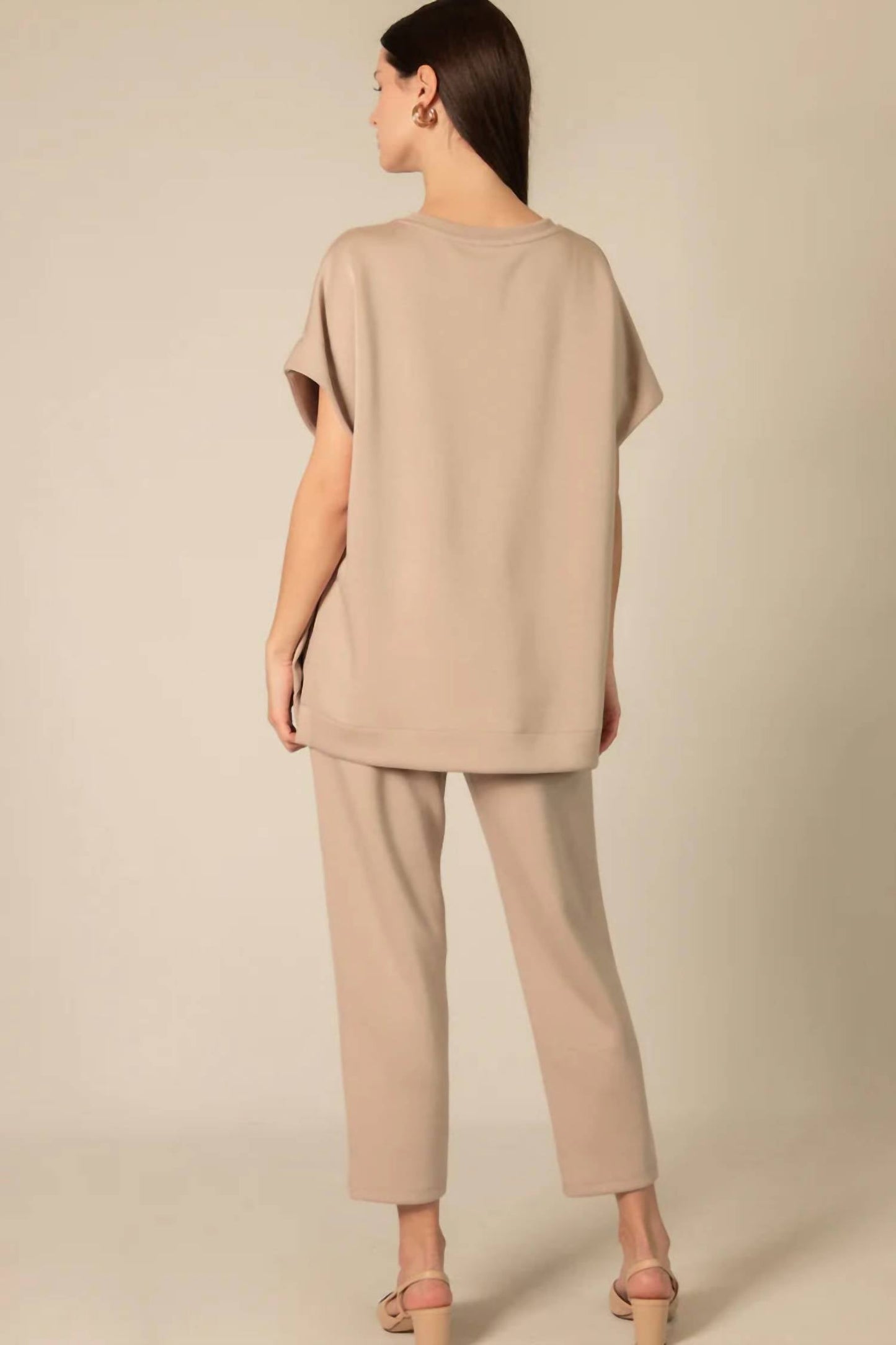 P.Cill - Lou Waist Band Ankle Pants