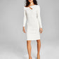 E agora este vestido suéter feminino com recorte em corrente, tamanho X-S