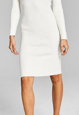 E agora este vestido suéter feminino com recorte em corrente, tamanho X-S