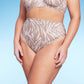 Biquíni Wild Fable Feminino com Estampa Animal Cintura Alta Perna Alta Cheeky 2X