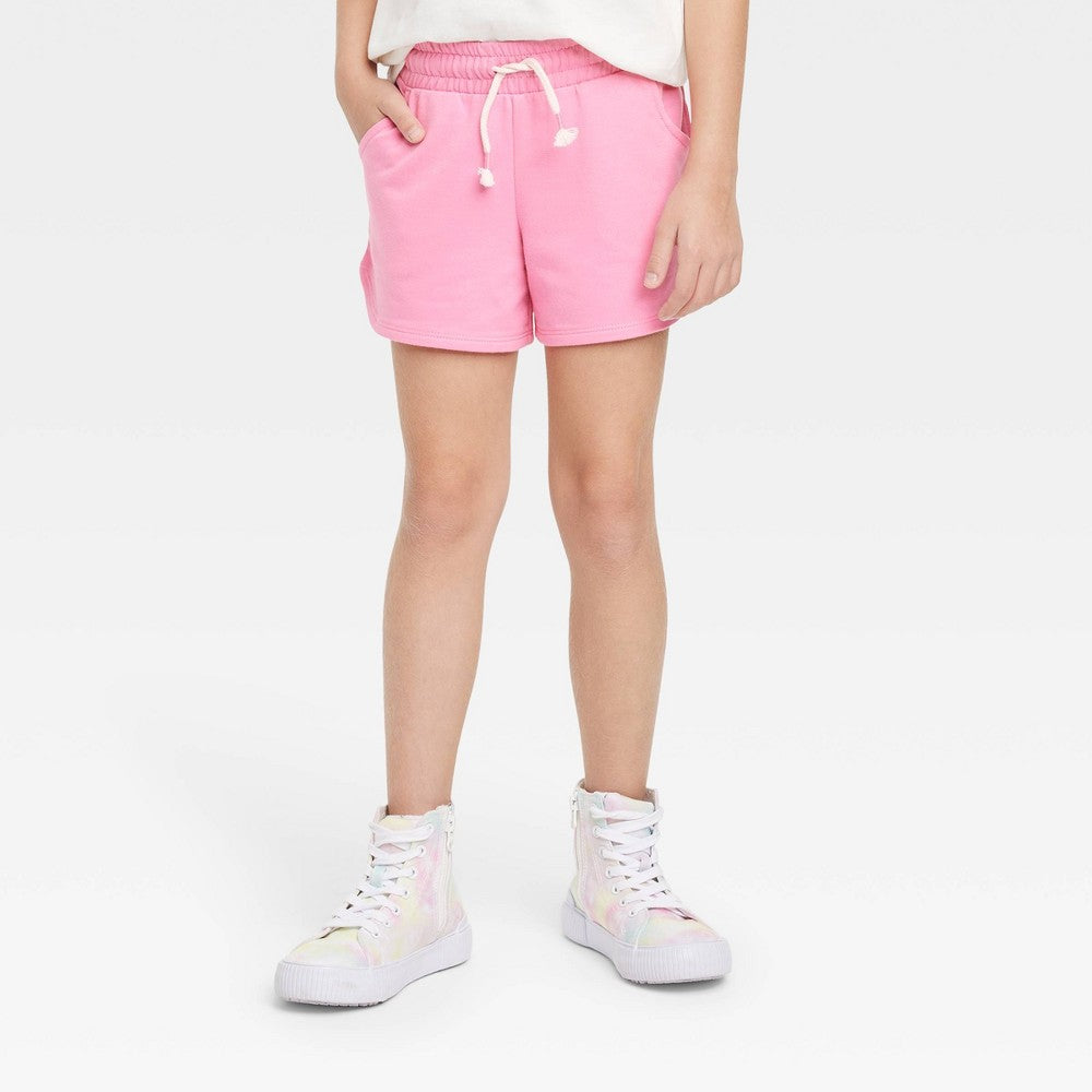 Shorts de malha rosa Cat &amp; Jack Girls XXL Plus