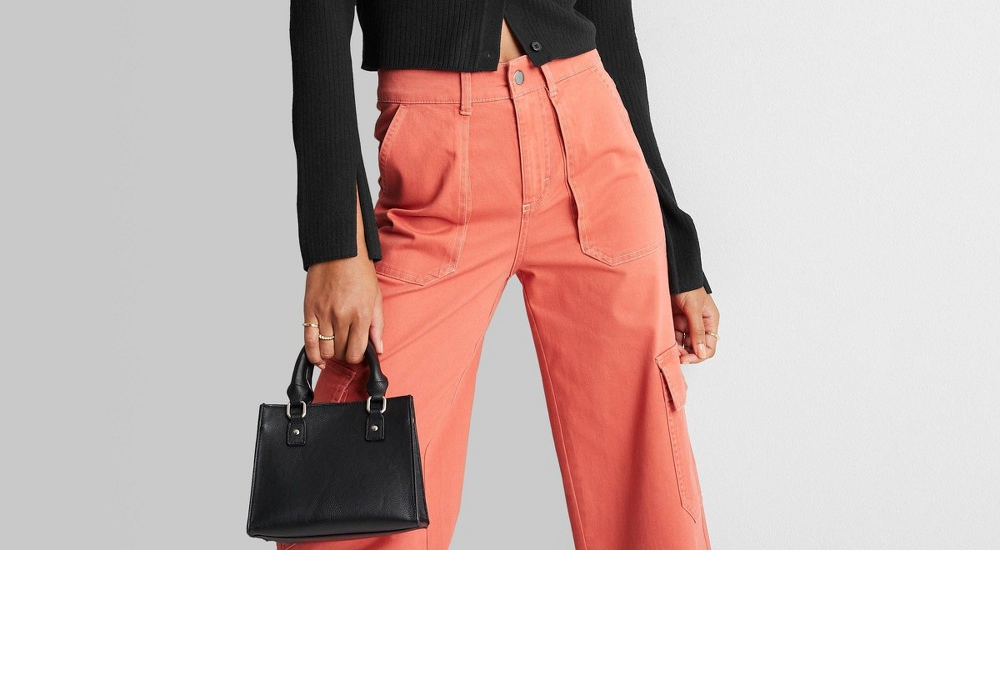 Cardigan preto Wild Fable para mulheres - Botão frontal tamanho G