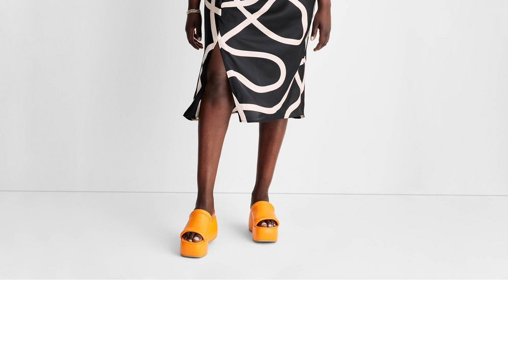 Vestido midi feminino Future Collective com um ombro só e fenda - Abstrato preto/branco XXL por Alani Noelle