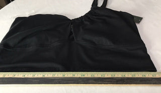 Wild Fable Top feminino preto com recortes minúsculos tamanho XXL