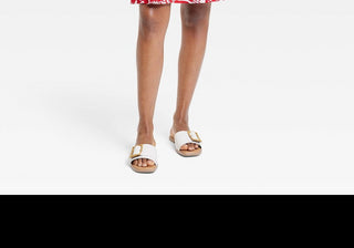 Mini saia evasê em camadas Knox Rose feminina, vermelha, floral, tamanho P