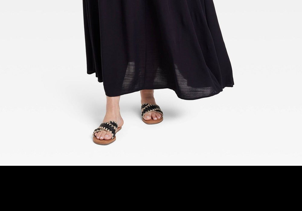 Saia longa preta feminina Ava &amp; Viv tamanho XXL