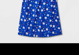 Camisola de manga curta Cat &amp; Jack Girls Azul Tamanho P