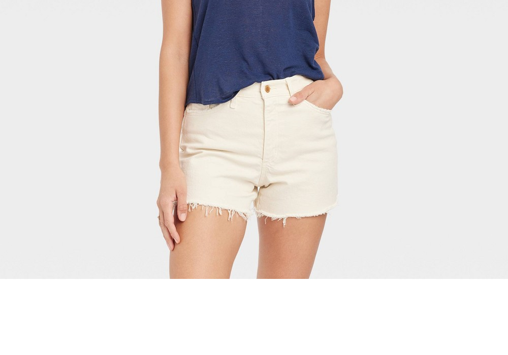 Regata de linho azul marinho feminina Universal Thread tamanho GG