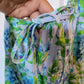 Vestido de linho floral azul XS Wild Fable feminino