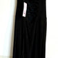 Vestido longo preto Wild Fable com cadarço para mulheres - tamanho XS