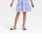 Vestido regata tamanho XL para meninas da Cat &amp; Jack em tie-dye azul